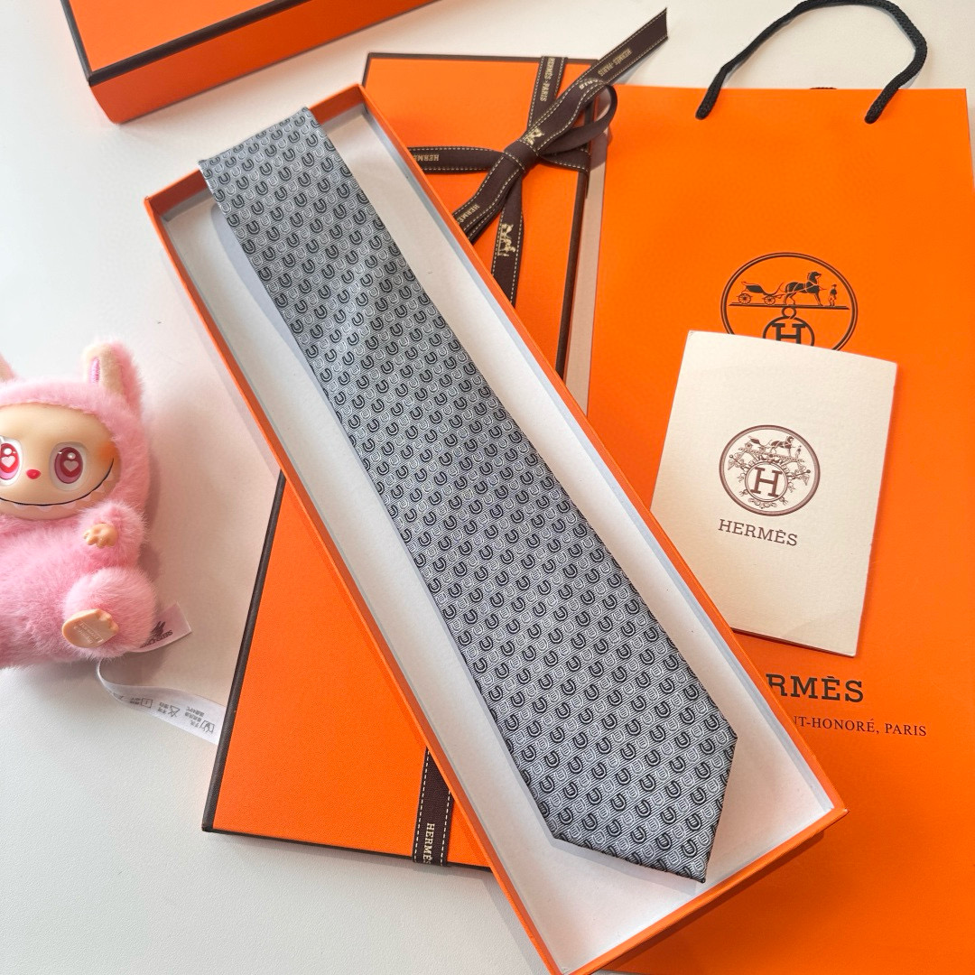 Hermes Silk Ties-17